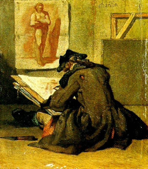 jean-simeon chardin tecknaren